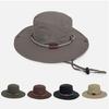 Summer Bucket Hat Men Women Sunscreen Fishing Hat Outdoor Breathable Fisherman Cap Hiking Climbing Camping Uv Protect Windproof