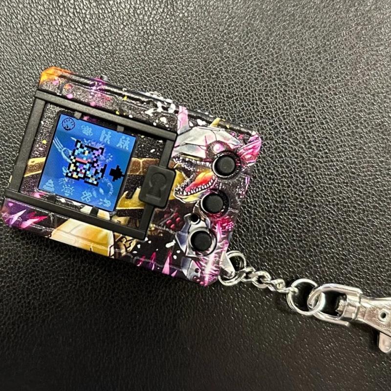 Genuine Digital Monster V-Pet Digimon Color Digivice G 70th Anniversary War Greymon Figure Model Anime Christmas Gift Toy