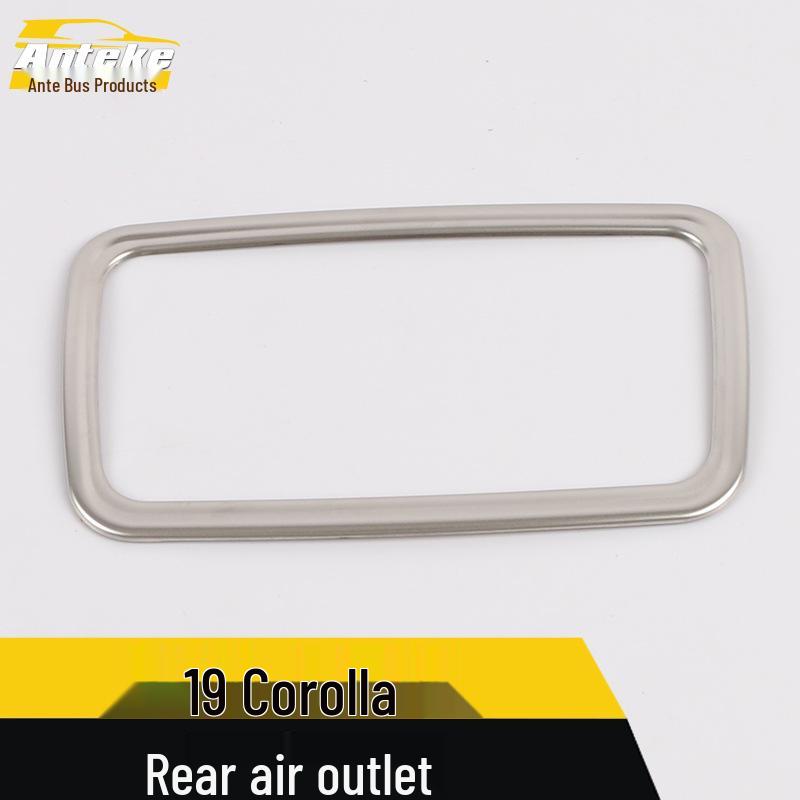 19 Corolla Rear Air Outlet Decorative Frame Sticker