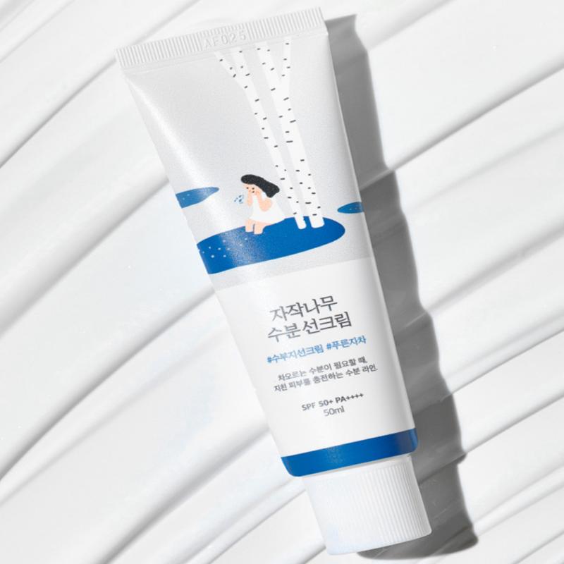 ROUND LAB Birch Juice Moisturizing Sunscreen SPF 50+ PA++++ 50ml/100ml