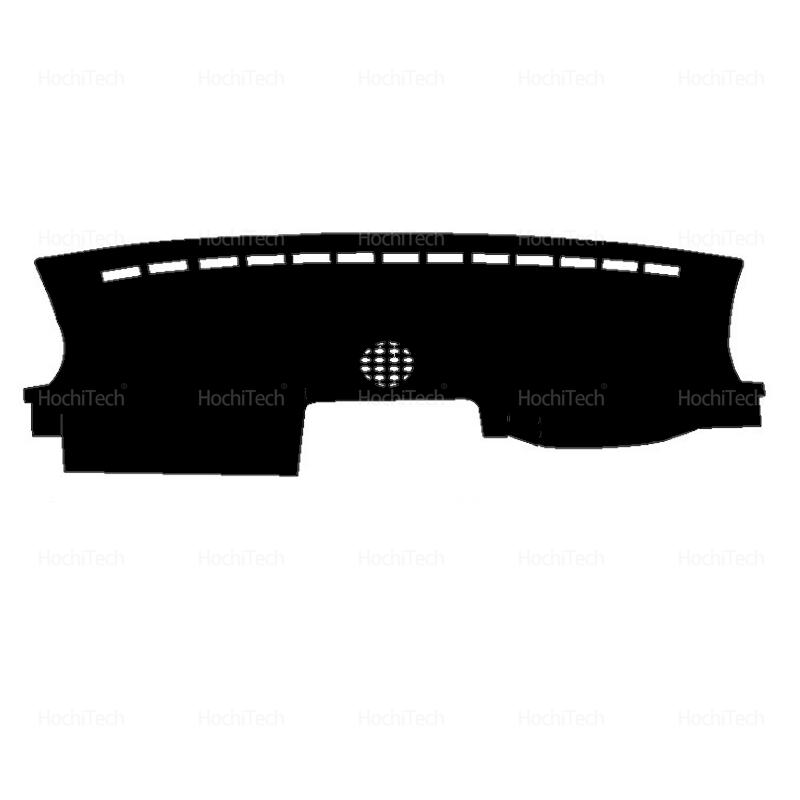 For Ford Ranger T6 P703 2th 2Gen 2023 2024 2025 Suede Leather Dashmat Black/Brown Dashboard Cover Sun Shade Carpet Non-slip Pad