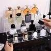 1pc,Multilayer acrylic transparent display rack, desk storage rack, suitable for cosmetics, perfume, dolls, nail polish shelf
