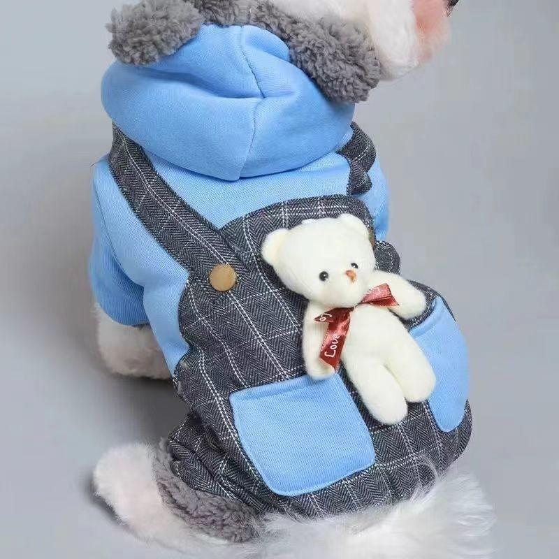 Weicher Fleece-Hunde-Pullover Klein bis Mittelgroße Rassen Winter Warmer Mantel Bichon Pudel Schnauzer