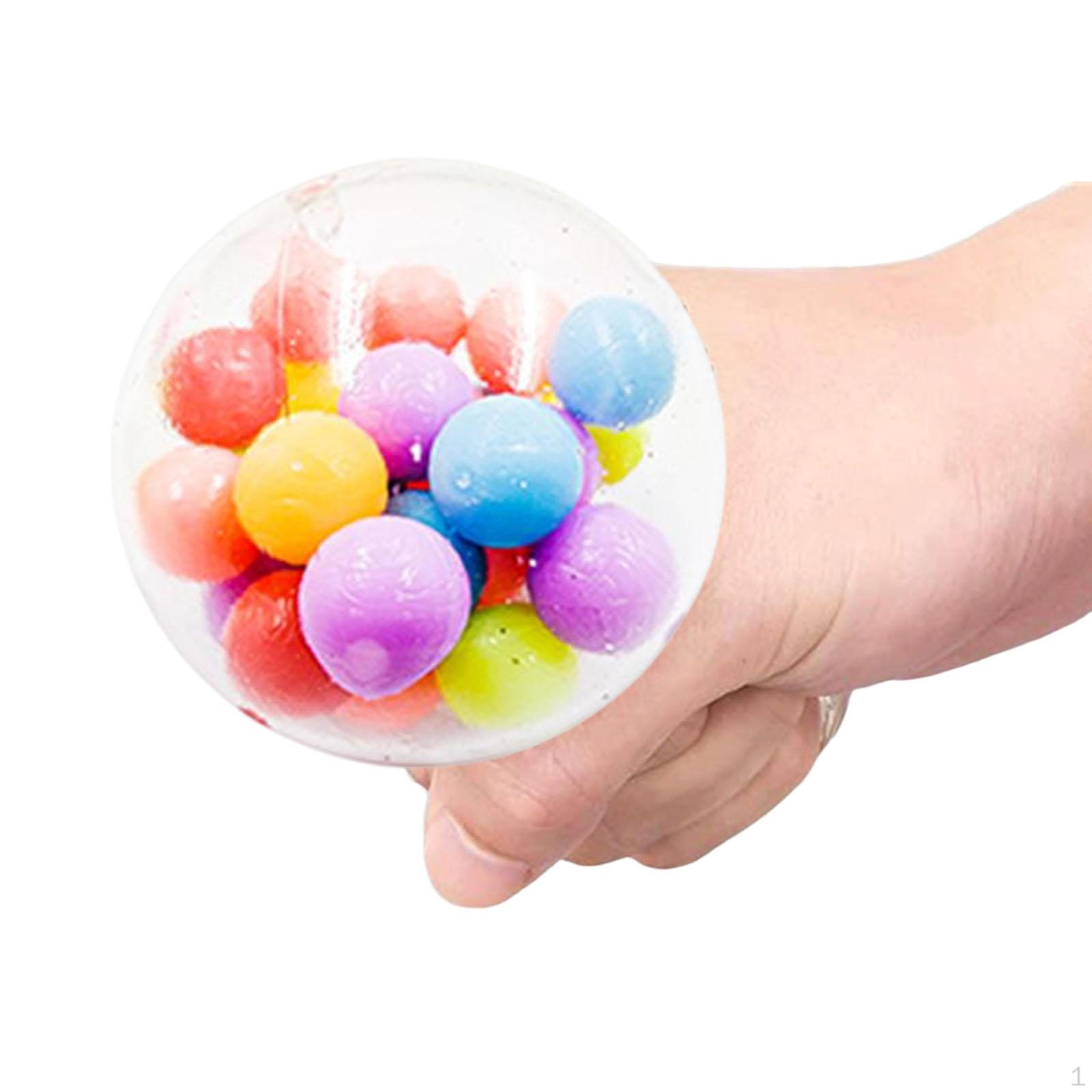 

Novelty Rainbow Balls Tricks Props Sensory Toy for Party Office Adults 20 20 Macaron Balls
