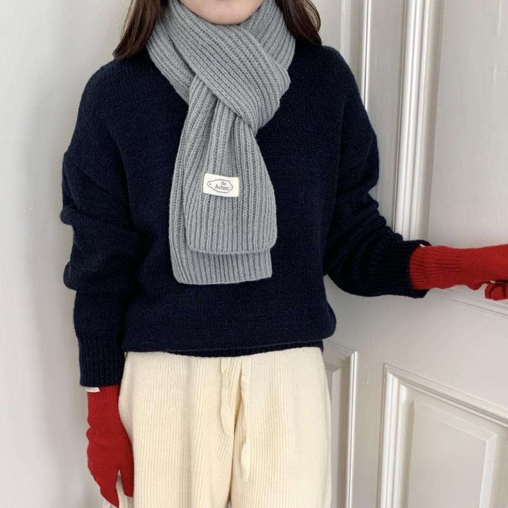 Thicken Women Knitted Scarf Windproof Long Scarves Vintage Wrap Shawls