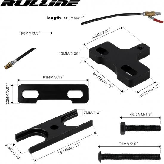 

RULLINE Air Valve Holding Tool & LS Valve Spring Compressor - Essential Kit for GM Chevy LS1 LS2 LS3 LS6 Engines