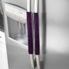 2pcs Anti-static Refrigerator Door Handle Gloves Cover Protection Decoration(Purple )