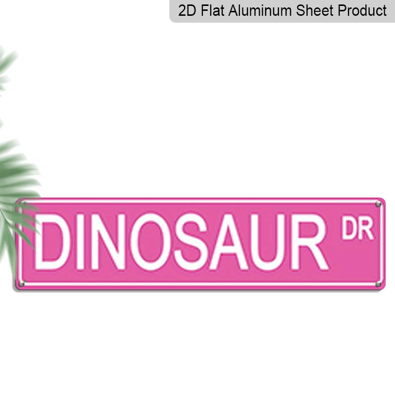 

Dr. Dinosaur Aluminum Sign - Pink, 3.94x15.75 Inches Decorative Sign, Durable Metal Wall Decor for Home or Office, Multi-Purpose Indoor/ Outdoor 40cm x 10cm