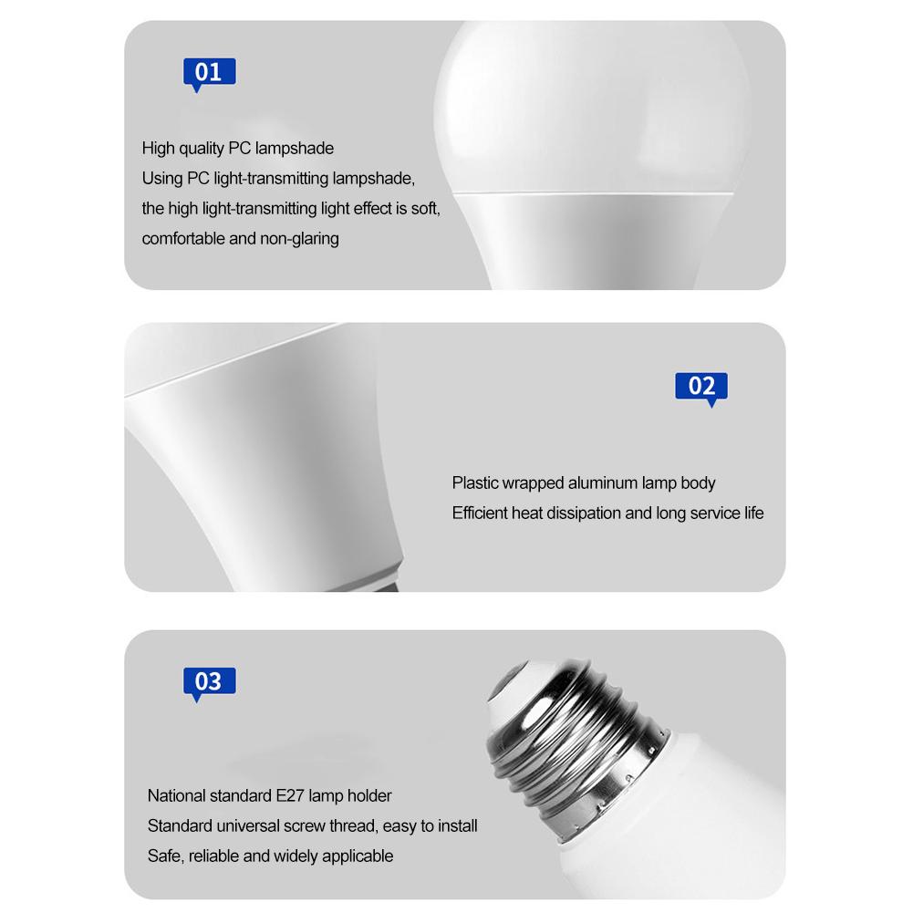 Smart LED Bulb 9W, Control with Remote, RGB 16 Million Colors Changing Light, Works for Bedroom, Party, Decor
