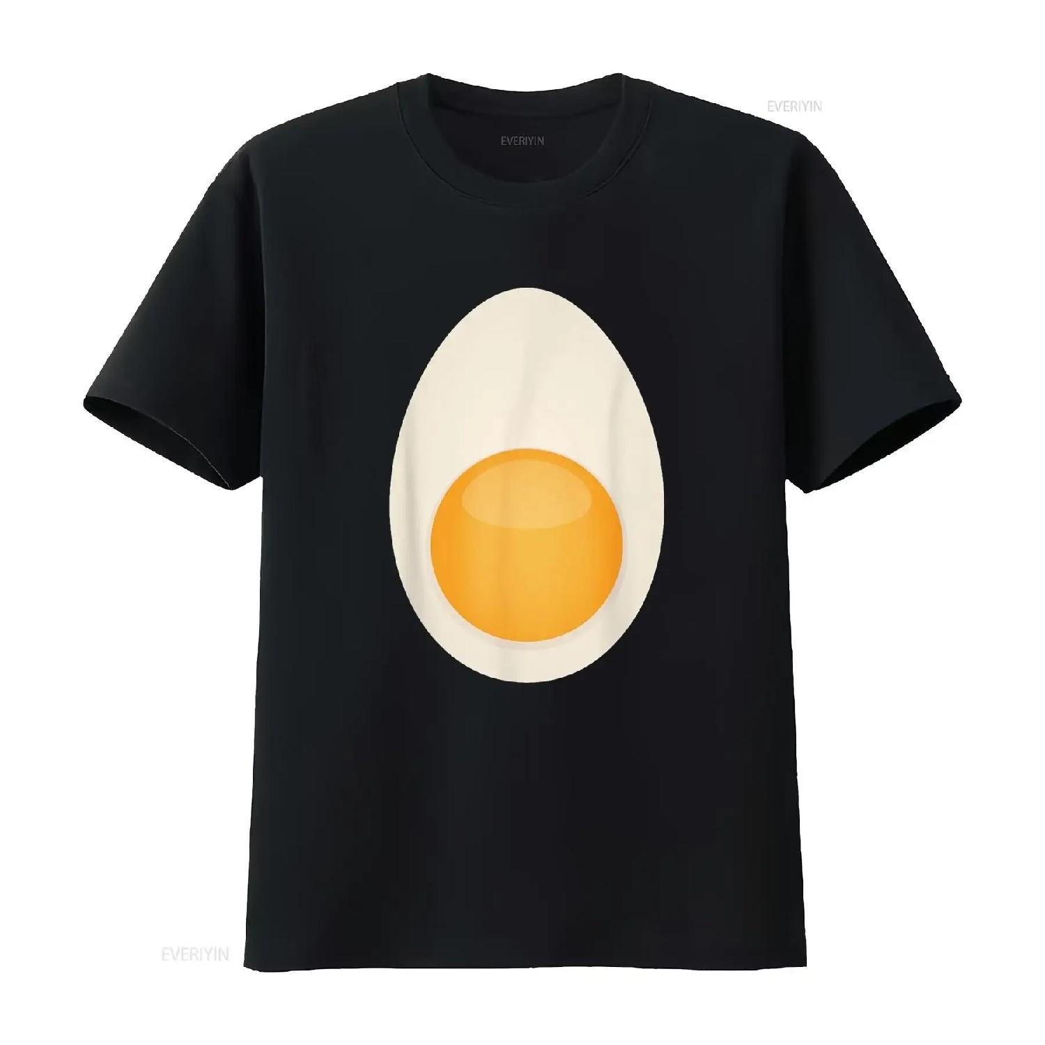 

Deviled Egg Funny Halloween Dozen Group Costume T Shirt vintage Washed graphic Breathable Top For Everyday Wear Stylish Soft S чёрный