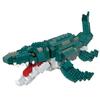 Kawada Nanoblock Dinosaur DX Mosasaurus, 6.5 X 12.5 X 32 Cm, Ages 12 and Up, Interior Hobby, NBM-053