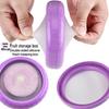 Dual-Sided Silicone Fresh-Keeping Box - Vegetable & Fruit Sealed Refrigerator Storage
