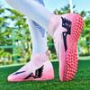 35-46 Teen Adult Large Anti Slip Wear Resistant Fashion Short Nail High Top Football Sneakers