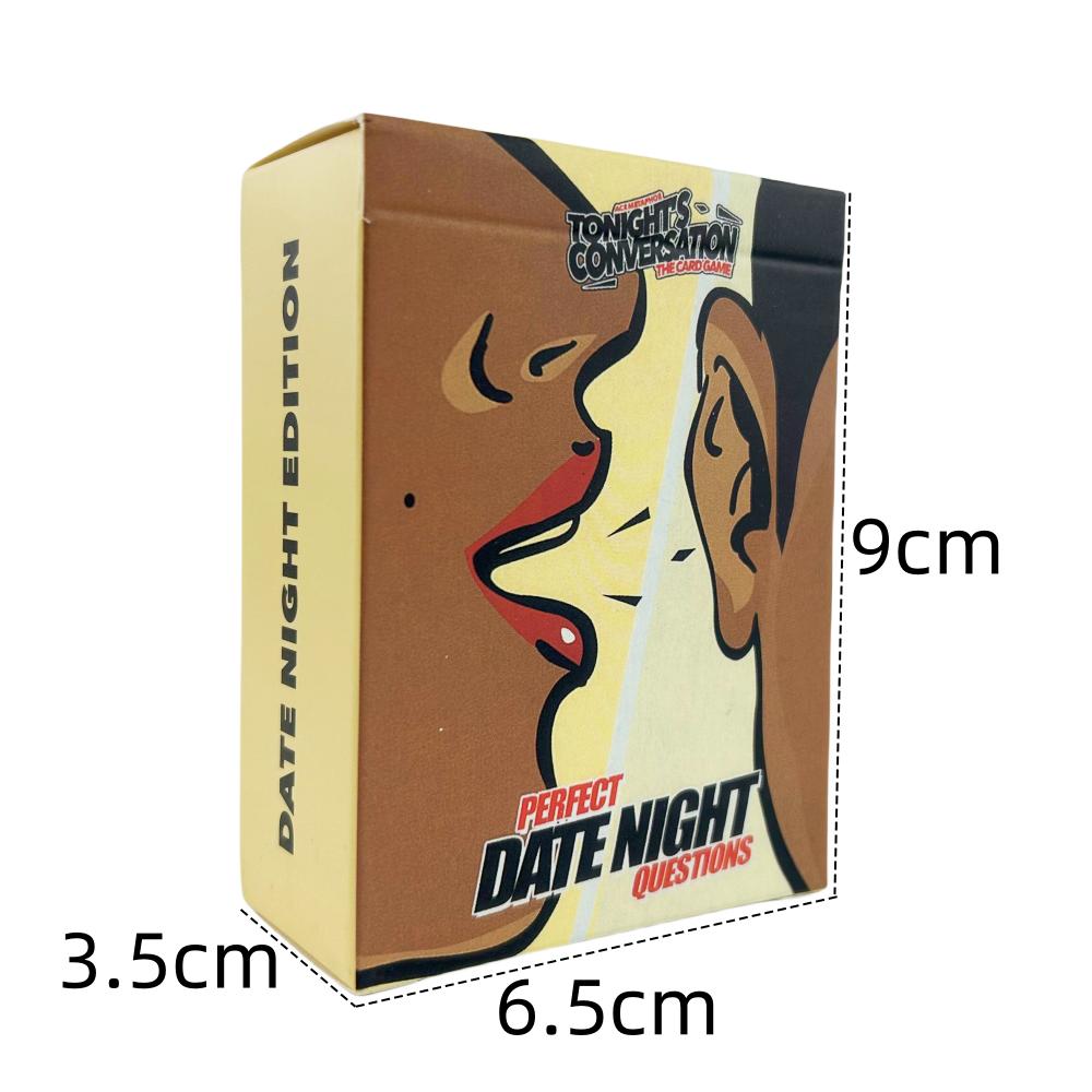 Tonight's Conversation Card Game Date Night Edition Over 100 Open-ended Questions