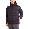 Basketball Collection Down Jackets Men's Matte Black Hooded Thickened Puffer Jacket 152241910R-2