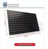 Plastic Pegboard Hooks with Square Hole - Wall-Mounted Tool Rack and Storage Shelf for Hardware Display