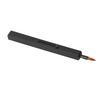 Retractable Lip Brush Retractable Lipstick Brush Portable Lip Makeup Brush Applicator with Cap Metal Handle