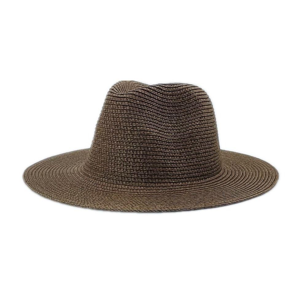 Large Panama Straw Hat Wide Brim British Dress Hat Fashion Panama Jazz Hat  Unisex