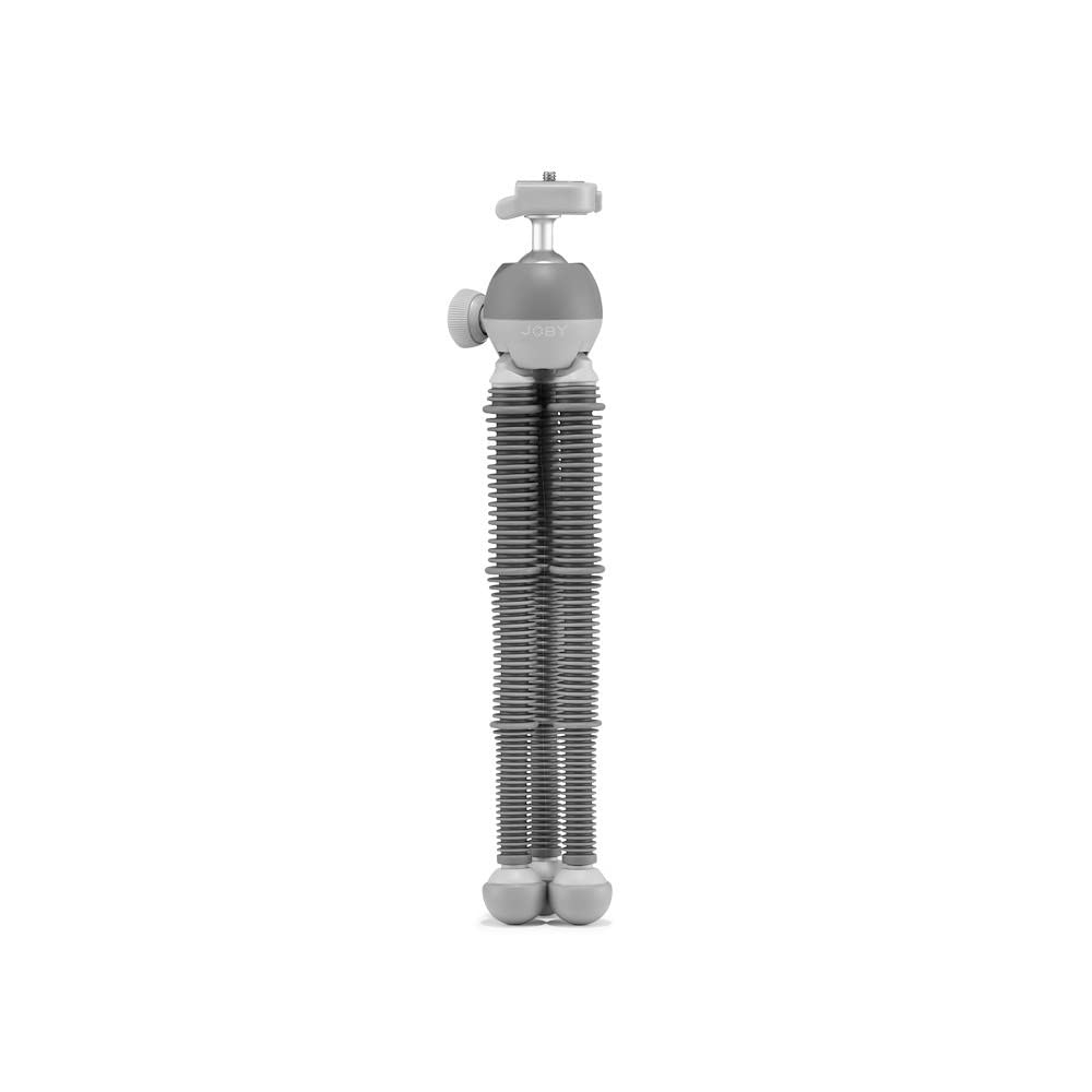 JOBY PodZilla L Mini Load Capacity Ball Tripod, 2.5kg, Head, Gray, JB01661-BWW