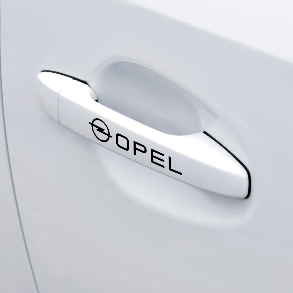 pdcr2 Car Styling Wheel Hub Car Door Handle Wiper Stickers For Opel Astra K H Insignia Corsa D Zafira Mokka Vectra C Opc Tigra Twintop
