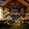 Party Backdrop Balloon White Photo Booth Background Front Door Decor