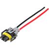 Car Fog Light Wiring Harness Connector with Wire, Vehicle H8 H9 H11 Fog Lamp High Low Beam Bulb Pigtail Adapter Plug, Auto Headlamp Harness