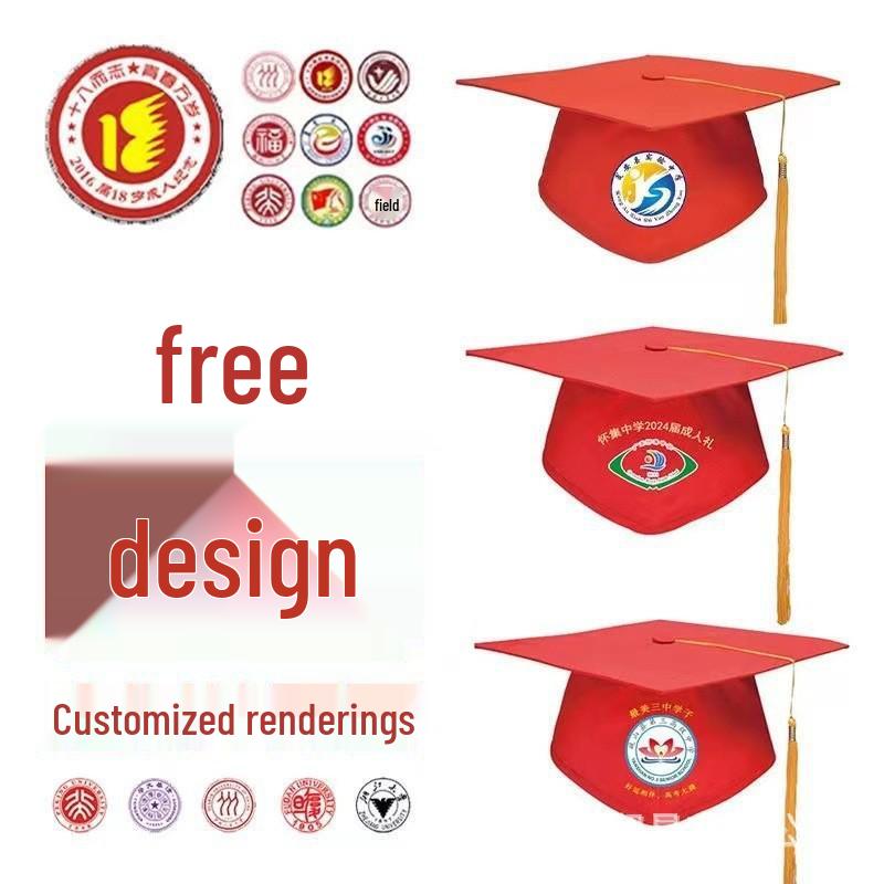 

Graduation Hats: Junior High to Doctoral One Size