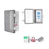 Weather Resistant Locking Electrical Enclosures High Strength Housing Strong Enclosures Outdoor Mounting for Garden