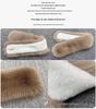 Korean Style Faux Fur Scarf: Double-Sided, Versatile Neck Warmer for Autumn and Winter
