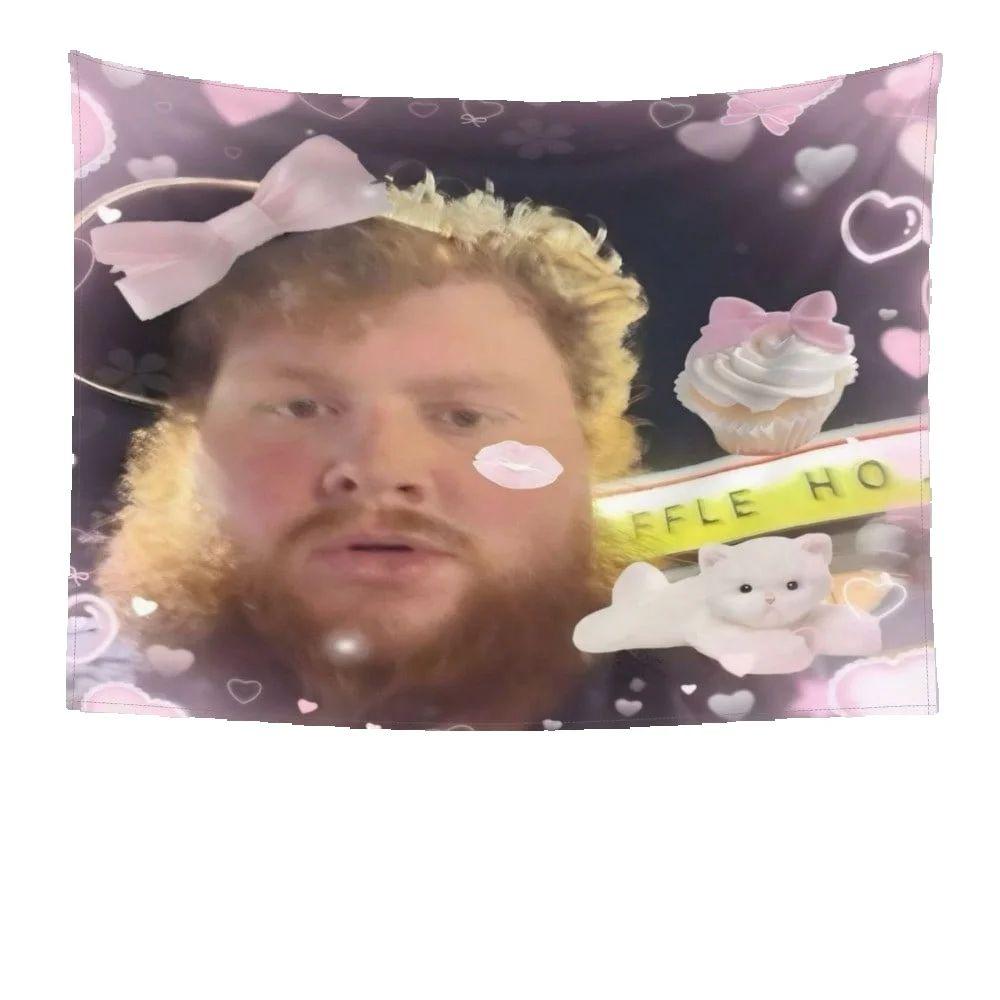 

CaseOh Стример Гобелен Разные Размеры HD Цифровая Печать Игровой Валентинская Тема Полиэстер Гостиная Спальня Офис Вечеринка Фан 74x94cm(29x37in)