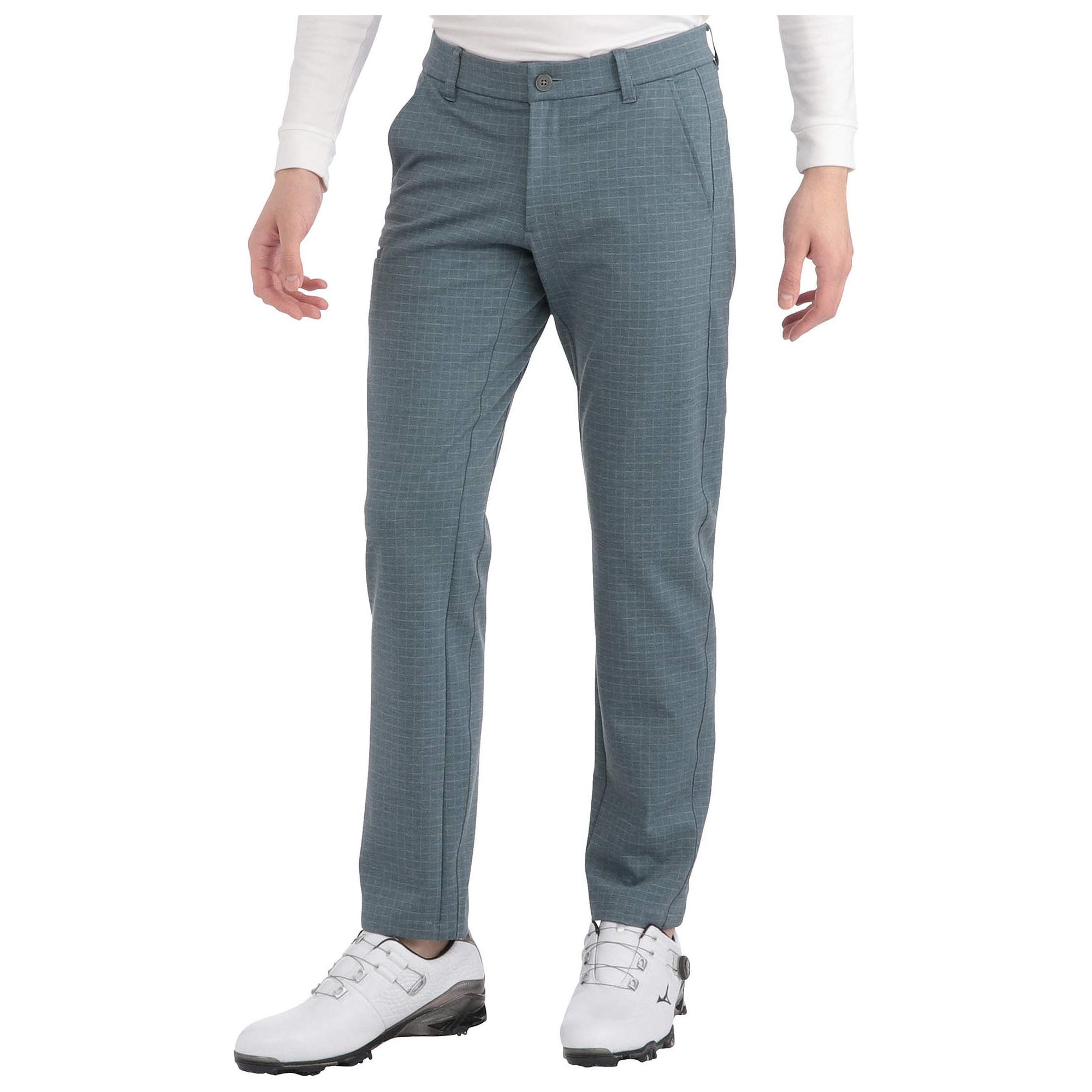 

Mizuno Move Golf Plaid Stretch Blue Size 2XL Pants, Pattern, Material, Men s, Gray, (52MF9505)