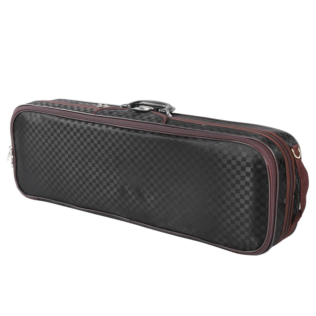4 4 Size Professional Lighweight Violin Hard Case Waterproof Portable Violin Box with Hygrometer
