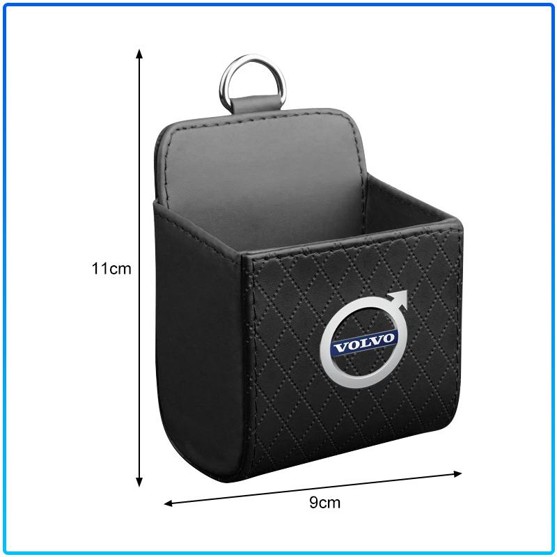 1Pcs Car Air Outlet Storage Box Phone Glasses Organizer Car Goods For Volvo XC60 XC90 S60 S80 S40 V40 V60 V70 V50 XC70