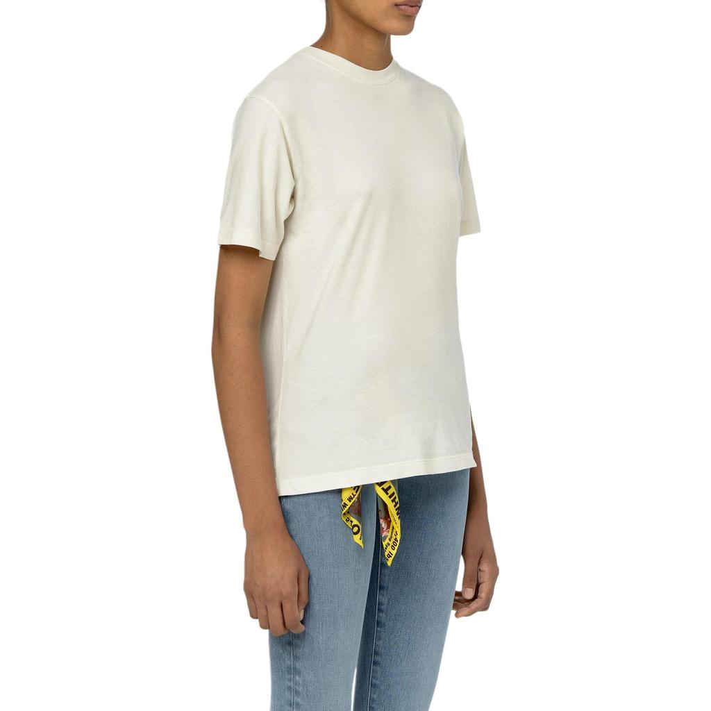 OFF WHITE Ss20 T Shirts Women's Crew Neck Moderate OWAA049E19F290960101