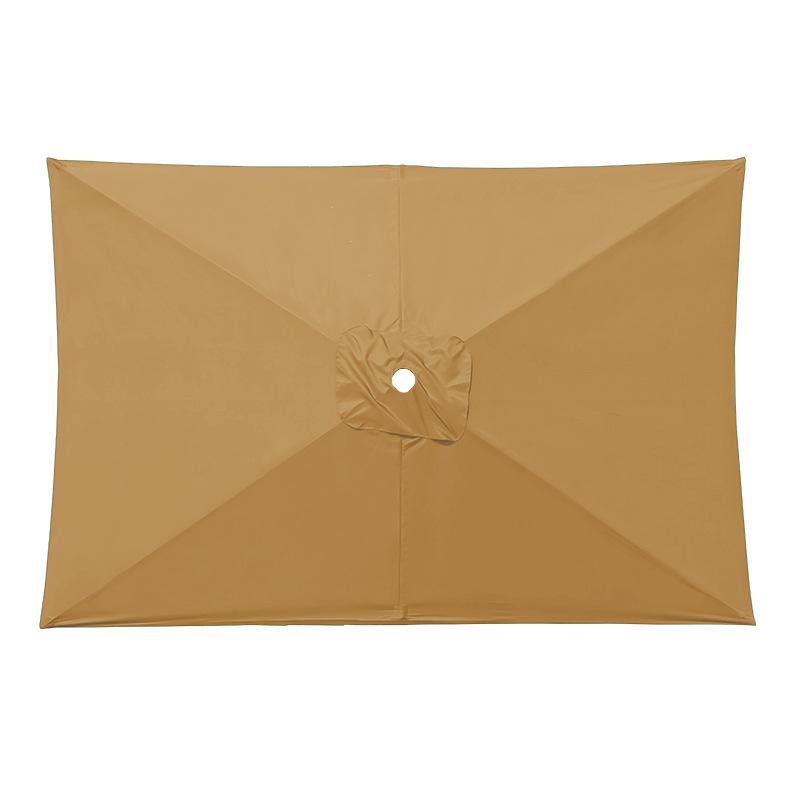 2x3M Heavy Duty Cantilever Parasol Top Parasol Cloth Replacement Rectangular Patio Umbrella Cloth Replacement Canopy хаки