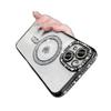 Apple 16 Pro Max MagSafe iPhone 15 Rhinestone Glitter Case with 16E Lens Cover, Set of 11