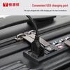 Hengyuanxiang HYX8061 Front-Opening Aluminum Frame PC Luggage
