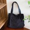 Casual large-capacity cloth bag women's 2025 new summer shoulder handbag commuter tote bag premium sense