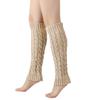 Women's Winter Piled Socks Eight-character Twisted Knitted Coarse Wool Socks