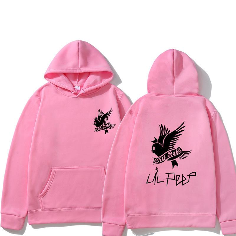 New singer Lil Peep street trend hooded men's and women's pullovers