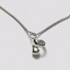 Hustad 241 Twist Flower Necklace_925 Silver Necklace