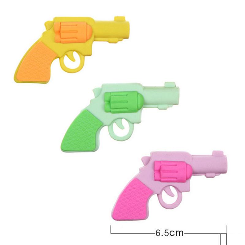 Cute Pistol Gun Bullet Eraser