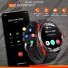 1.53-inch Outdoor Men Smart Watch 3ATM Waterproof 500Mah B Attery LED Strong Flashlight Bluetooth Call Smartwatch + Box