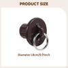 6Pcs Roller Shade Parts End Caps Portable for DIY Enthusiasts Outdoor Blinds
