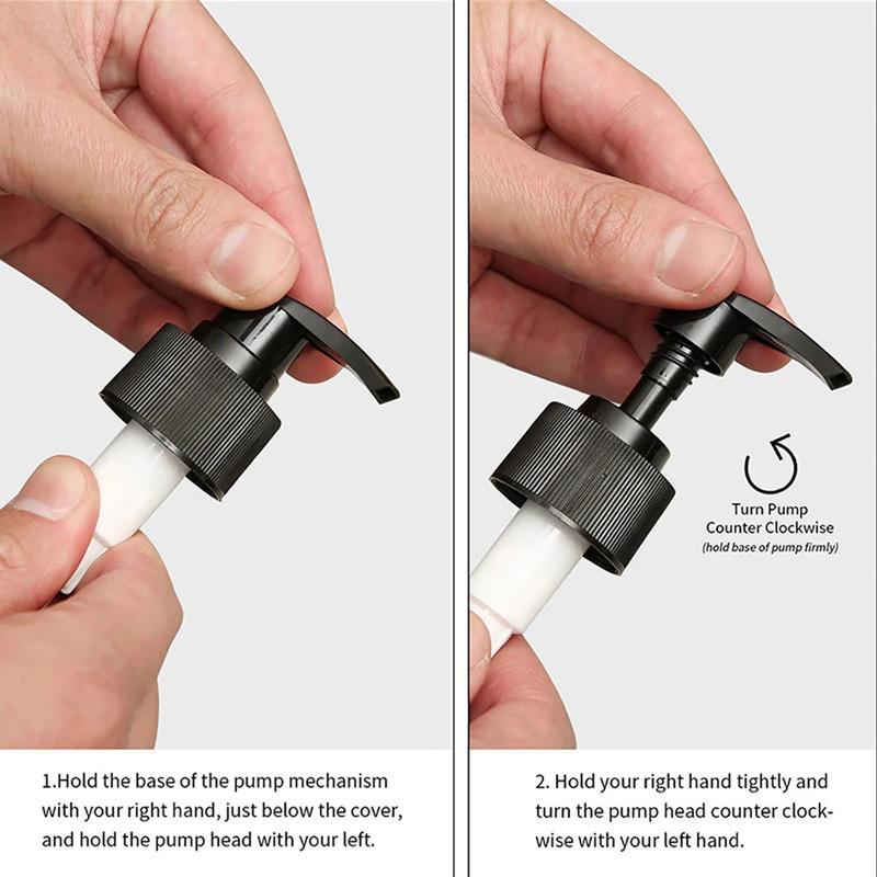 500ml Spülmittelspender-Set für Küchenspüle Handseifenflasche mit Ablage Waschmittel Aufbewahrungsflasche Heimdekoration Badezimmer