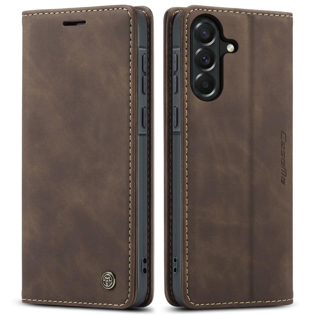 CaseMe Luxury Retro Magnetic Flip PU Leather Phone Case for Samsung Galaxy A37 Wallet Cover Phone Coque For Samsung Galaxy A57