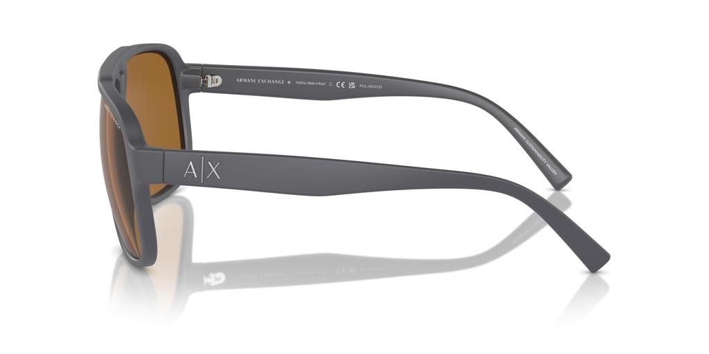 Sunglasses AX4104S MATTE GRAY 61 [Armani Exchange] Men's