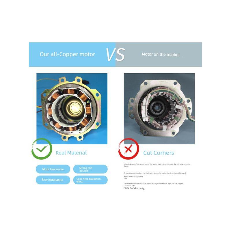 Motore Scaldabagno YYHS-3040 Ventilazione Integrata a Soffitto Ventilatore Aspirante Ventilante Cuscinetto a Sfere Rame Silenzioso Universale