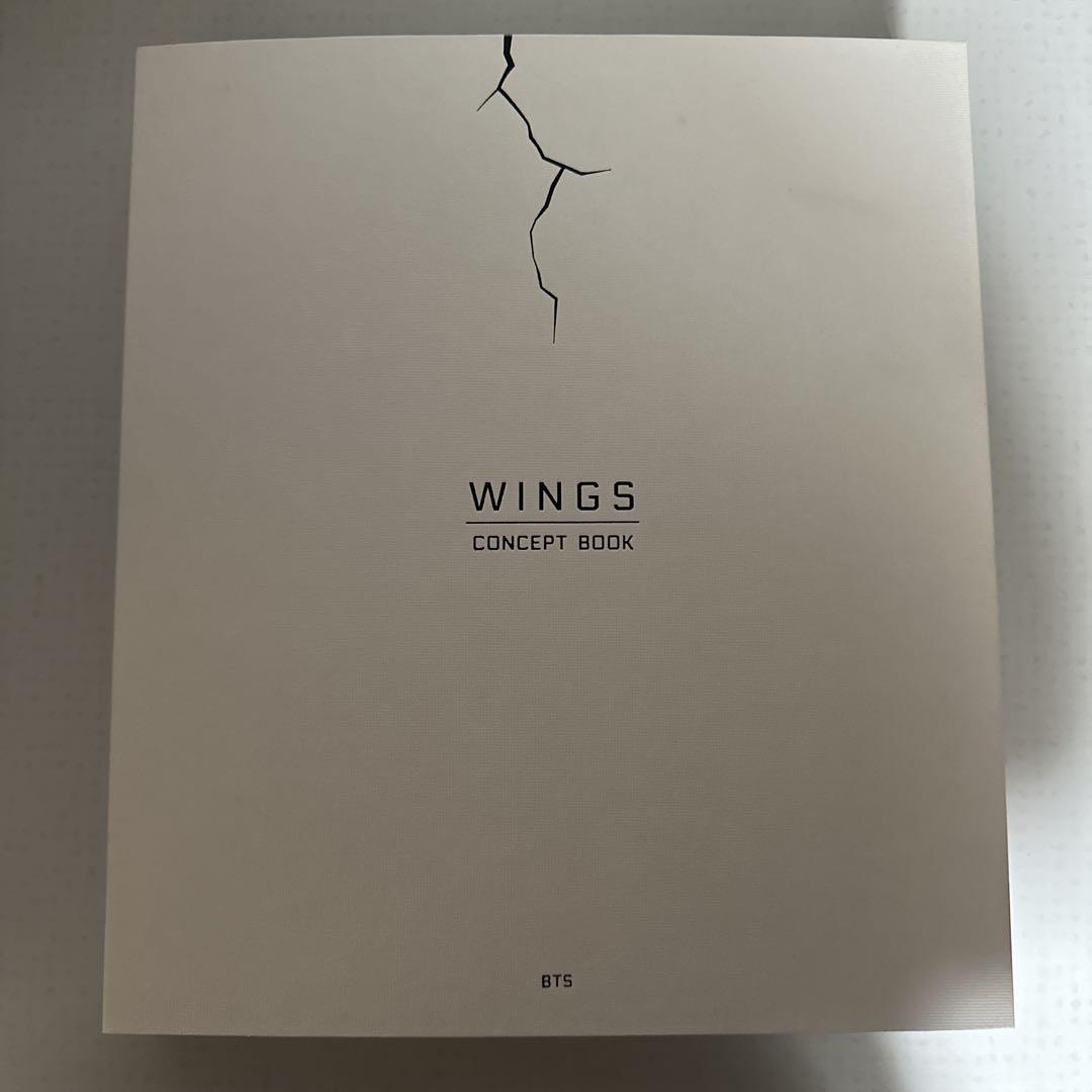 

[USED] BTS WINGS CONCEPT BOOK