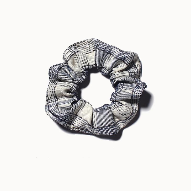 Jk Set Ins Large Intestine Hair Band Cute Headband Head Flower Stall Headband Plaid Hair Accessories Checkerboard Headgear Hair